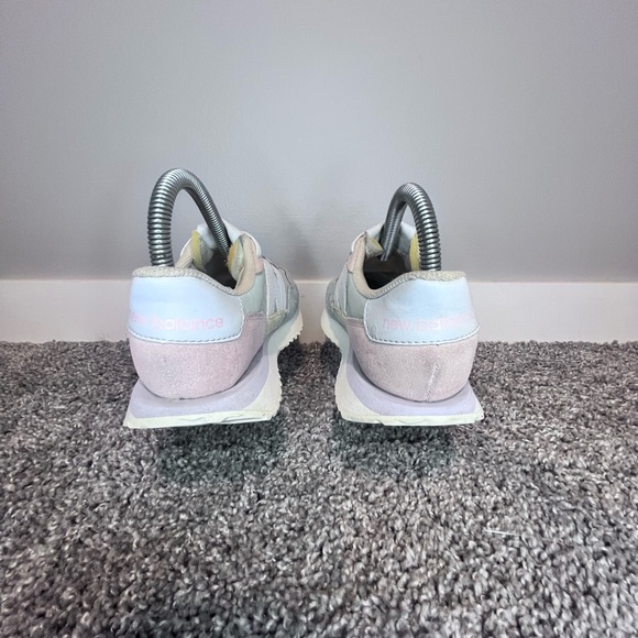 New Balance 237 Pastel Pink Blue White Women’s Size 4 GS237PC - Picture 6 of 8